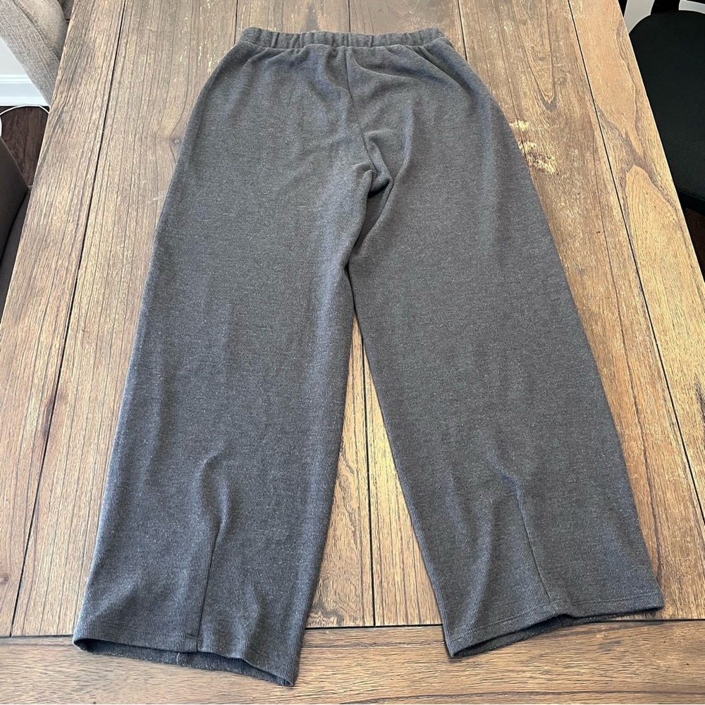 Zara Grey Wide Leg Sweatpants Womens Medium - Picture 5 of 6